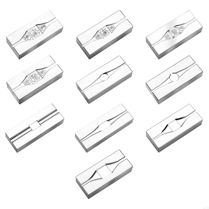 Jewelry Making Anvil - 2025 Neues, robustes Stahlrillenwerkzeug für Schmuckherstellungsaufgaben,
