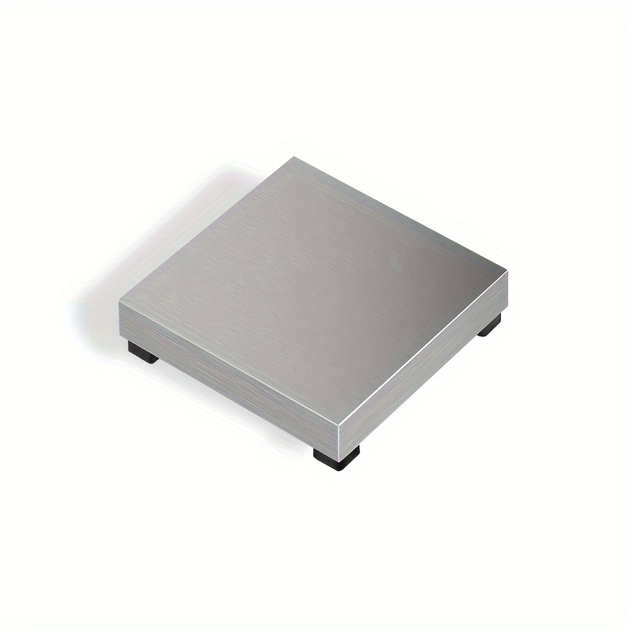 Jewelry Making Anvil - Quadratische Stahlbank-Amboss mit Gummibasis, Rutschfester Stoßdämpfender