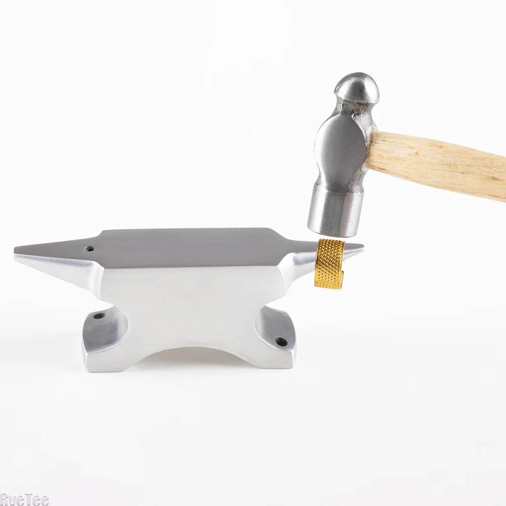 Jewelry Making Anvil - Hornamboss Präzisions-Ringformwerkzeug Metallrichtwerkzeug Tischmontierte Schmuckherstellungsausrüstung für