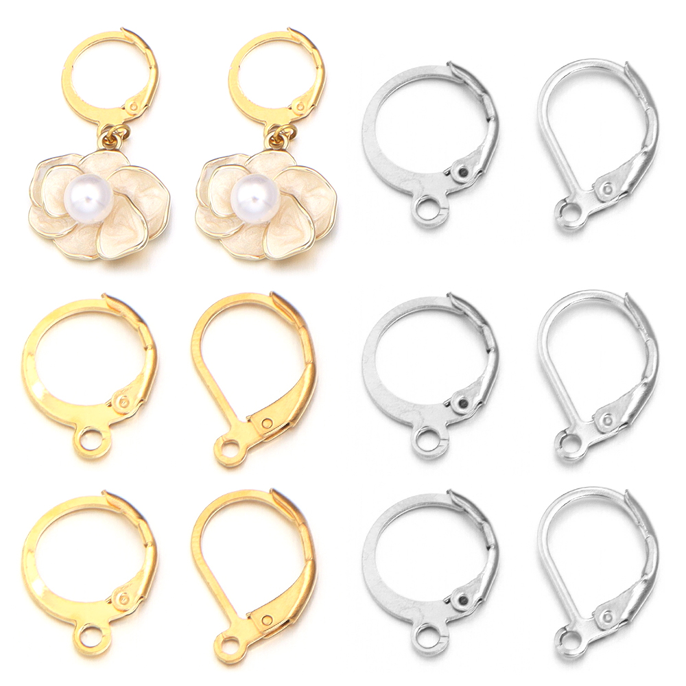 Jewelry Making Kit For Adults - 20 teile/los Edelstahl Ohr Haken Runde