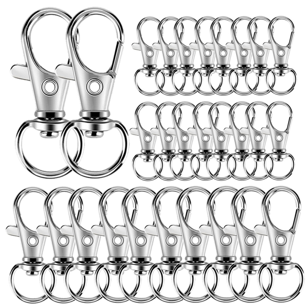 25-200 Stück Metall-Drehkarabi – Jewelry Making A Ring Bewertung und Preis