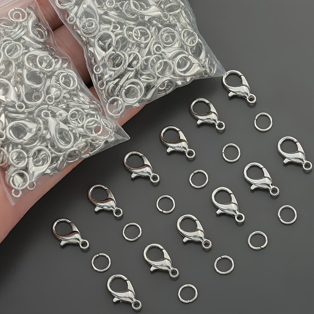 1/2/300 Stück Karabinerverschl – Jewelry Making Equipment Bewertung und Preis