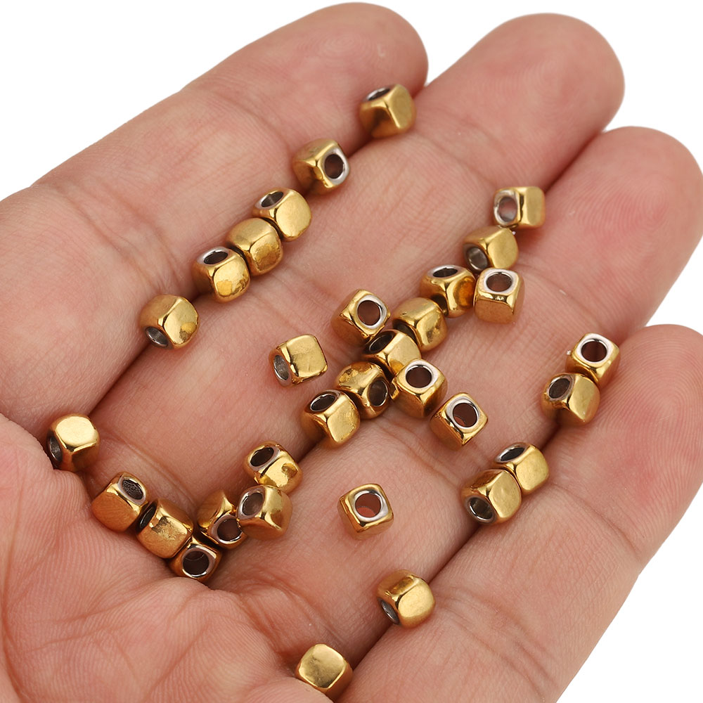 50 Stück 2/3/4 mm quadratische – Jewelry Making Supplies Wholesale Bewertung und Preis