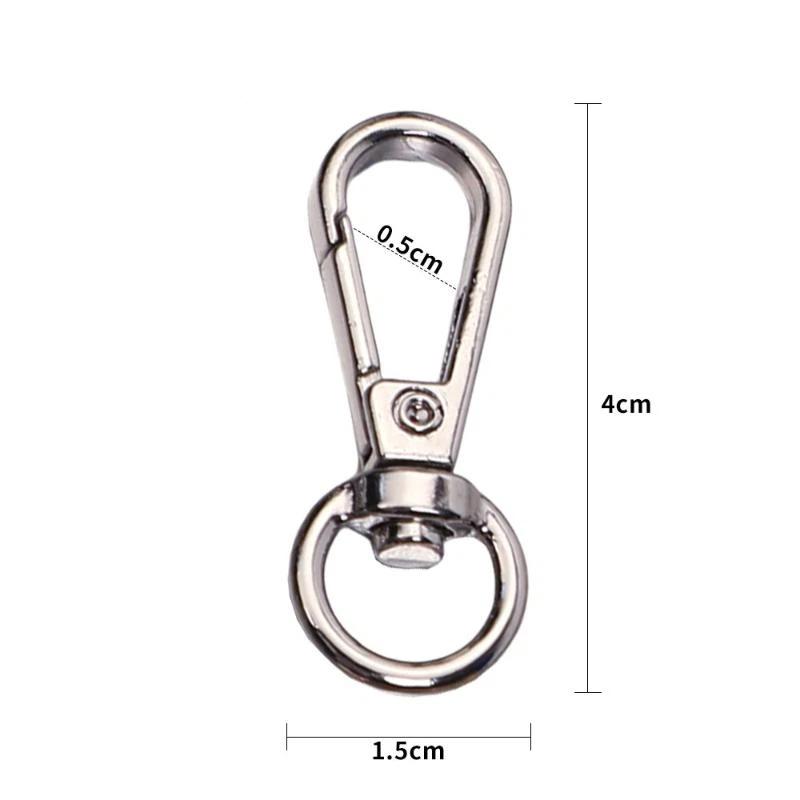 2 Stück Drehbare Karabinerhake – Lobster Clasp Silver Bewertung und Preis