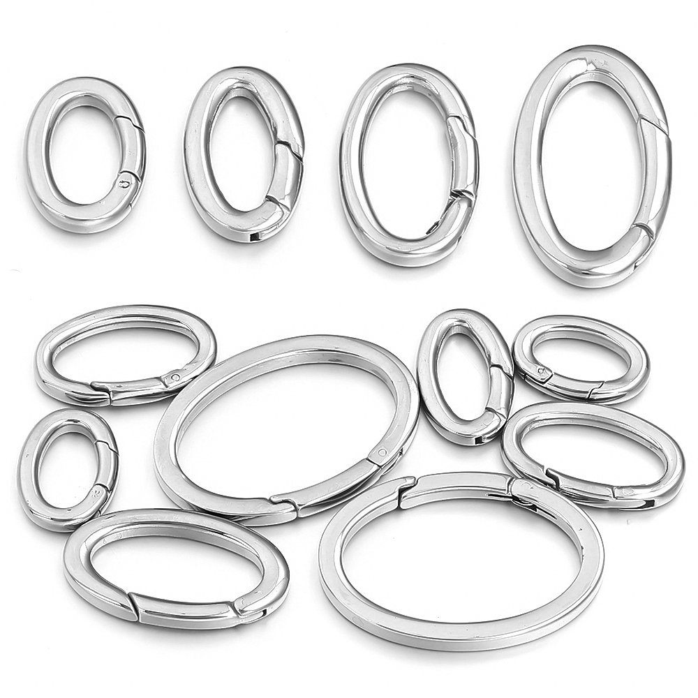 1pc Edelstahl Frühling Verschl – Jewelry Making A Ring Bewertung und Preis