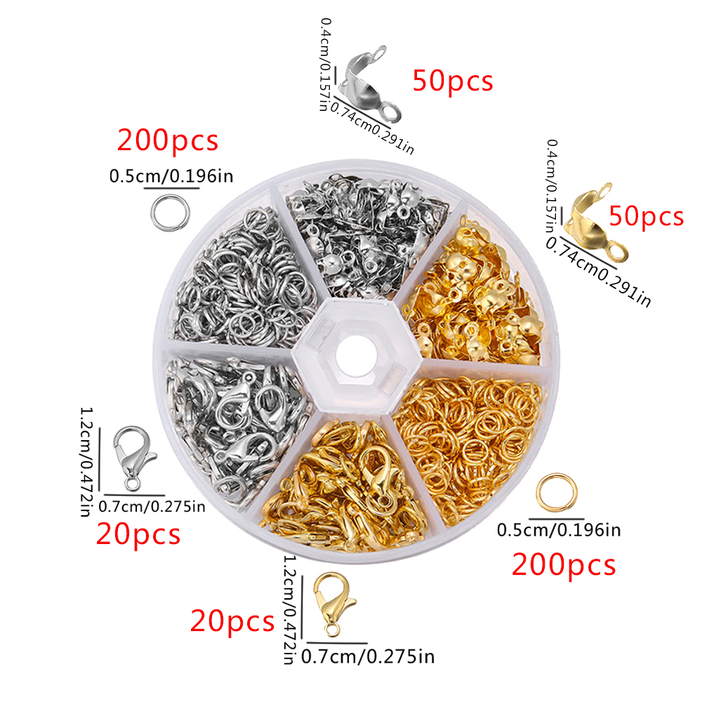 540 Stück Karabinerverschlüsse – Jewelry Making Materials Wholesale Bewertung und Preis