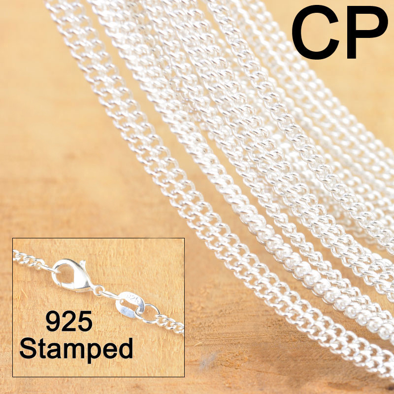 10PCS Heißer Verkauf 18 Zoll 9 – Lobster Clasp Silver Bewertung und Preis