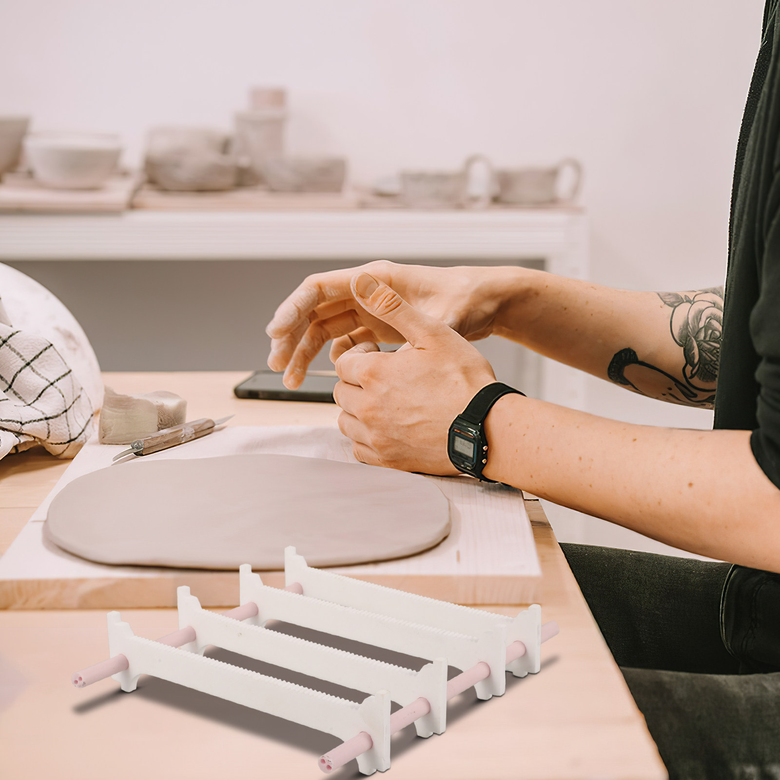Keramik-Hängehalter für Brennö – Jewelry Making Place Bewertung und Preis