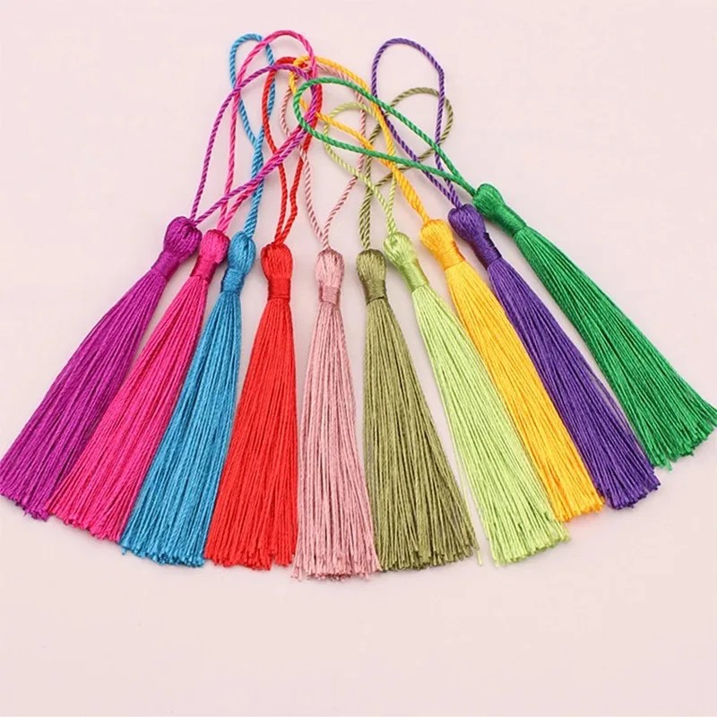 100 Stück Quasten-Lesezeichen, – Jewelry Making Knots Bewertung und Preis