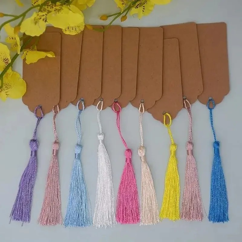100 Stück Quasten-Lesezeichen, – Jewelry Making Knots Bewertung und Preis