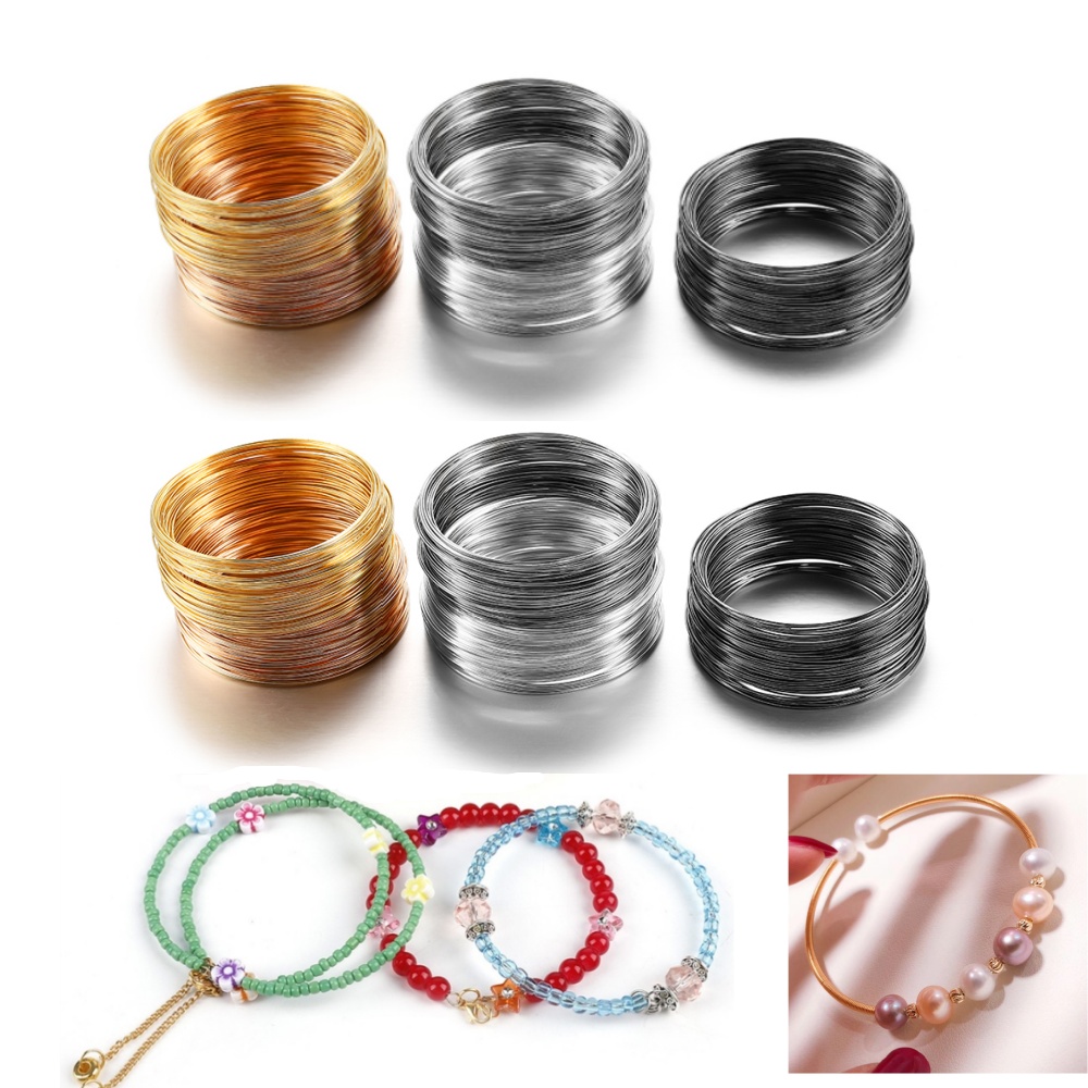 100 Schlaufen/Lot 0,6 mm Silbe – Jewelry Making Gold Wire Bewertung und Preis