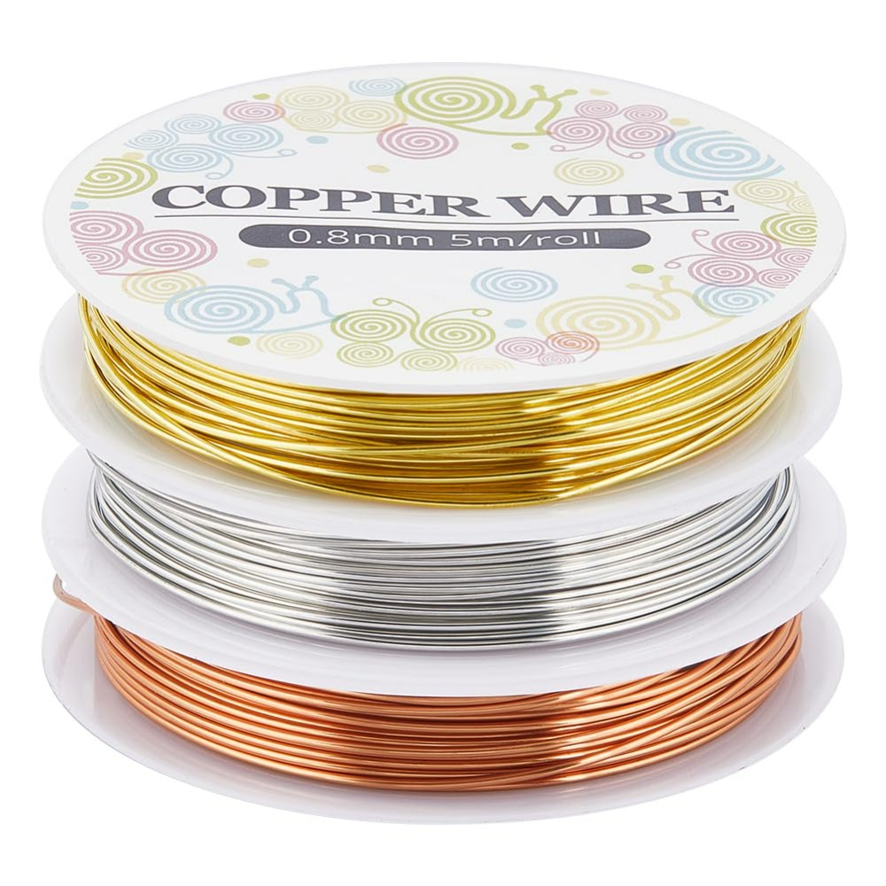 12,8 m Kupfer-Schmuckdraht, 0, – Jewelry Making Gold Wire Bewertung und Preis