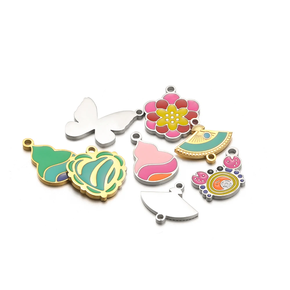 5 Stück Edelstahl Lotus Schmet – Jewelry Making 4 Year Old Bewertung und Preis