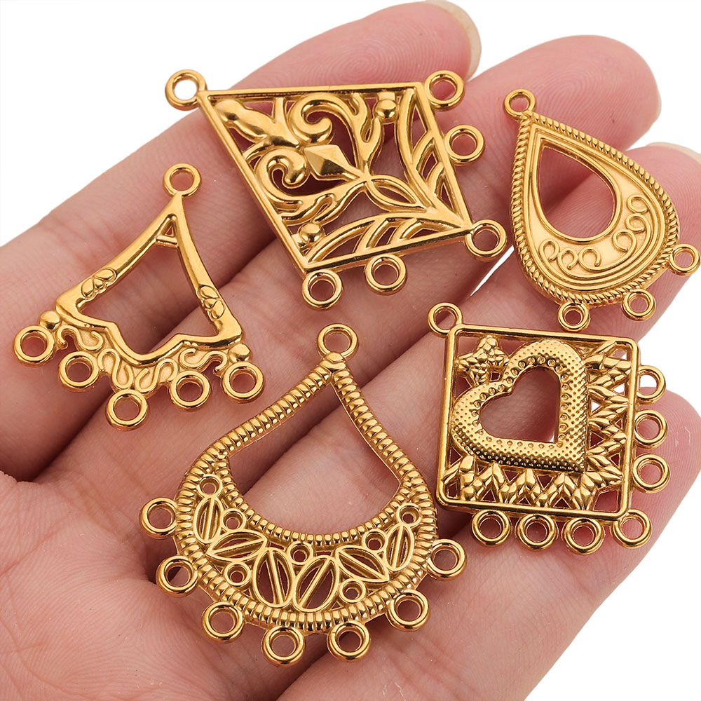 5 Stück Edelstahl-Ohrringverbi – Jewelry Making Supplies Wholesale Bewertung und Preis