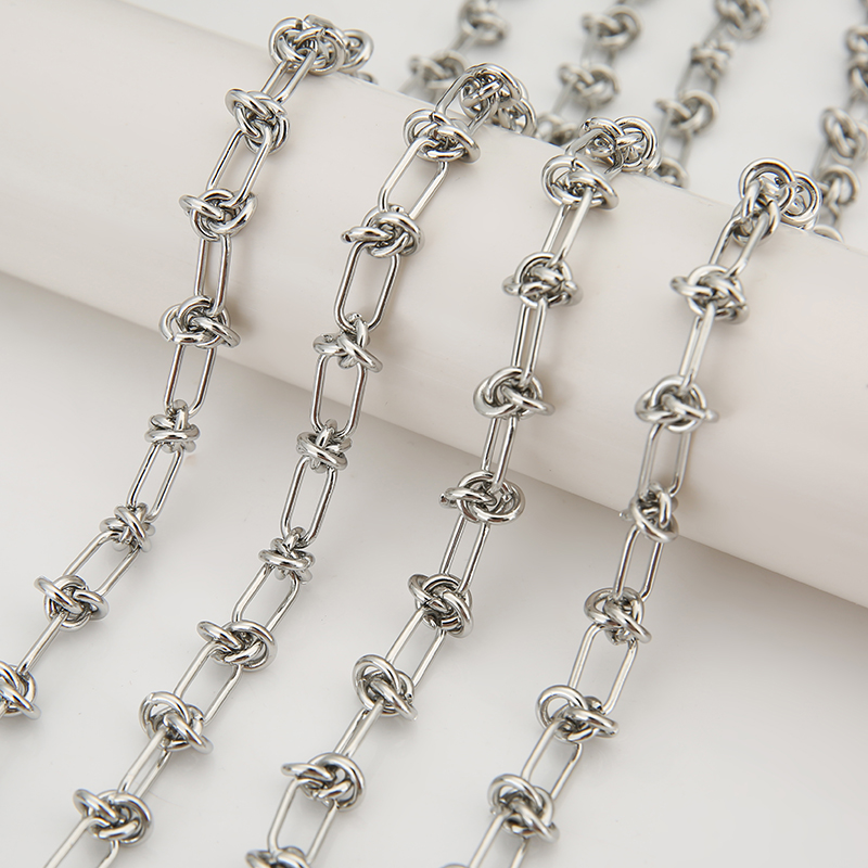 1 Meter große Edelstahl-Krawat – Jewelry Making Knots Bewertung und Preis