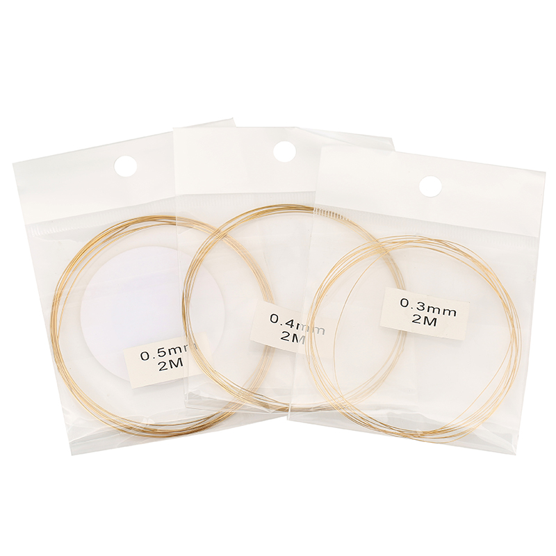 2 Meter Edelstahl 0,3 0,4 0,5  – Jewelry Making Equipment Bewertung und Preis