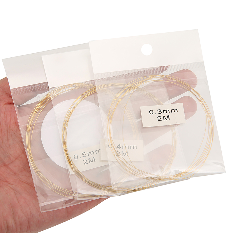 2 Meter Edelstahl 0,3 0,4 0,5  – Jewelry Making Equipment Bewertung und Preis