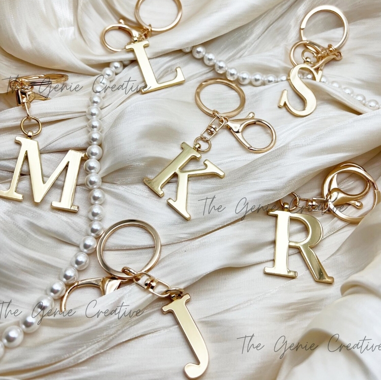 Edelstahl 3D Initialen-Schlüss – Lobster Clasp Silver Bewertung und Preis