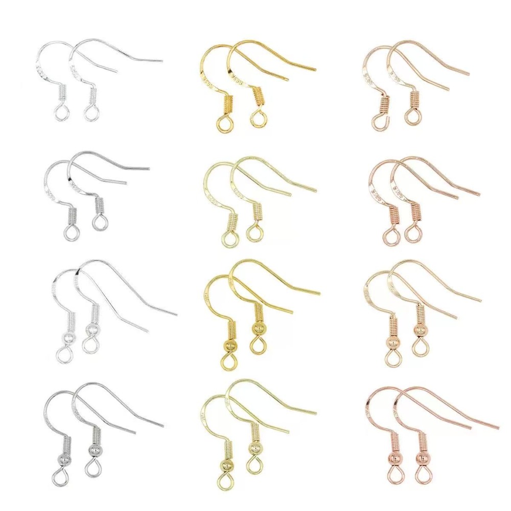 Vergoldete Ohrringhaken 100 St – Jewelry Making Gold Wire Bewertung und Preis