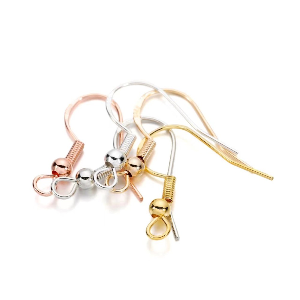 Vergoldete Ohrringhaken 100 St – Jewelry Making Gold Wire Bewertung und Preis