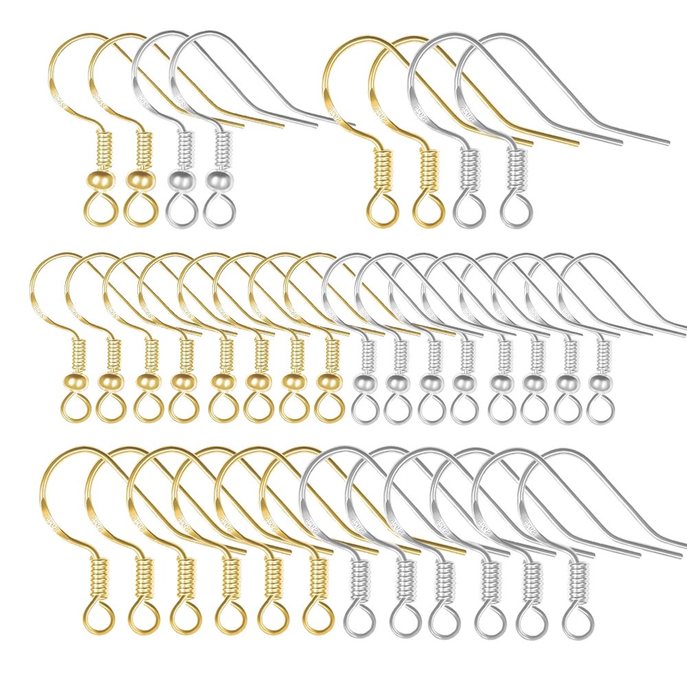 Vergoldete Ohrringhaken 100 St – Jewelry Making Gold Wire Bewertung und Preis