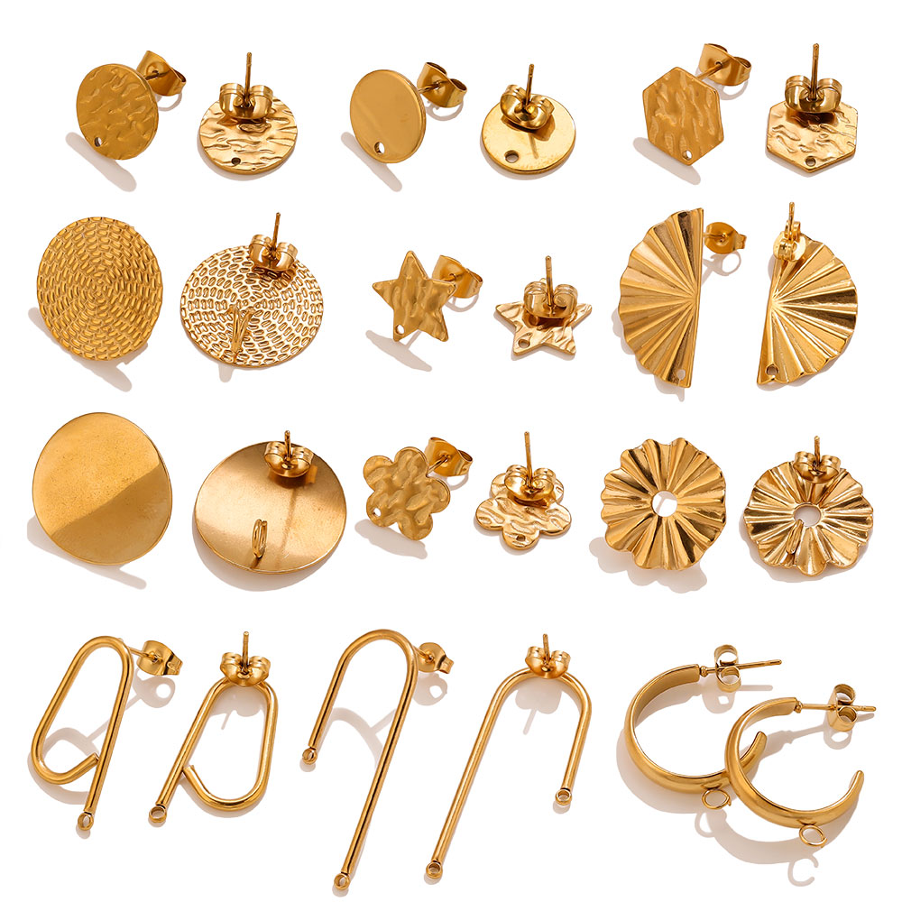 10 Stück Edelstahl-Ohrringe, 1 – Jewelry Making Supplies Wholesale Bewertung und Preis