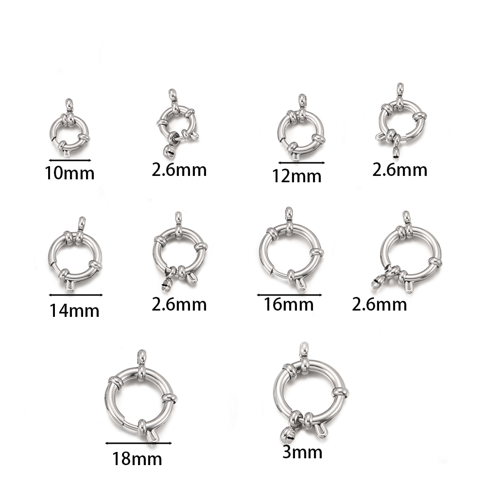 2 Stück Edelstahl Runde Federv – Jewelry Making Kit For Adults Bewertung und Preis