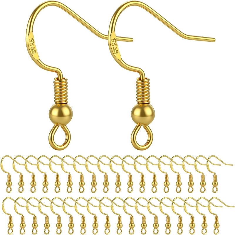 50 Stück Vergoldete 925 Silber – Jewelry Making Gold Wire Bewertung und Preis