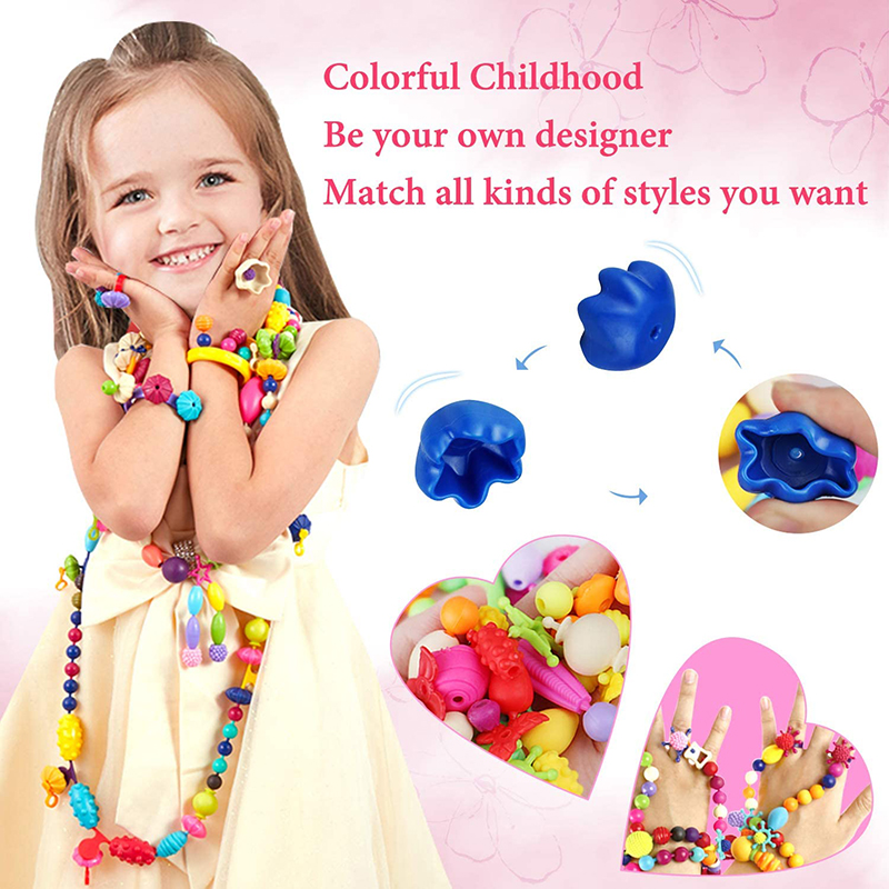 100 Stück Pop-Perlen für Kinde – Jewelry Making 4 Year Old Bewertung und Preis