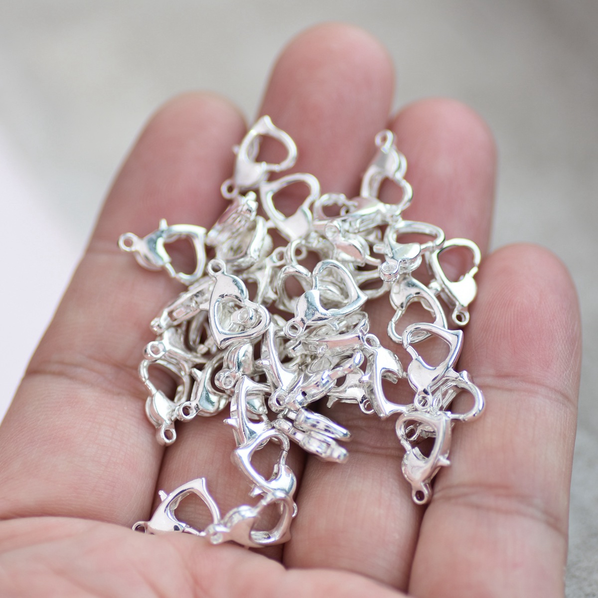30 stücke 12x8mm Gold/Silber/B – Lobster Clasp Silver Bewertung und Preis