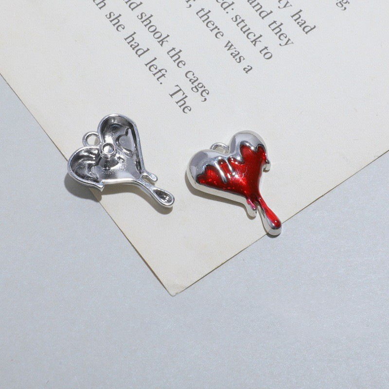 10 stücke Schmelze Herz Charms – Jewelry Making 4 Year Old Bewertung und Preis