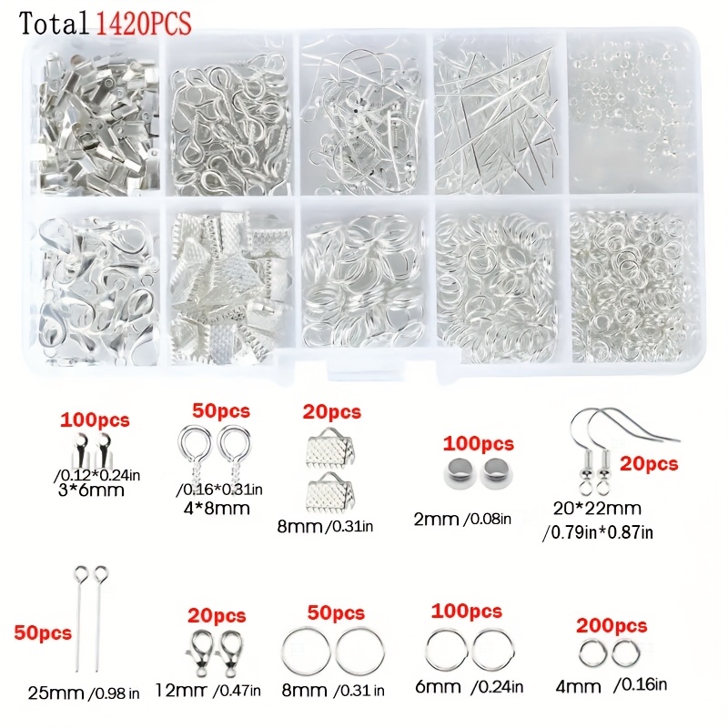 1420-teiliges Schmuckzubehör-S – Jewelry Making A Ring Bewertung und Preis