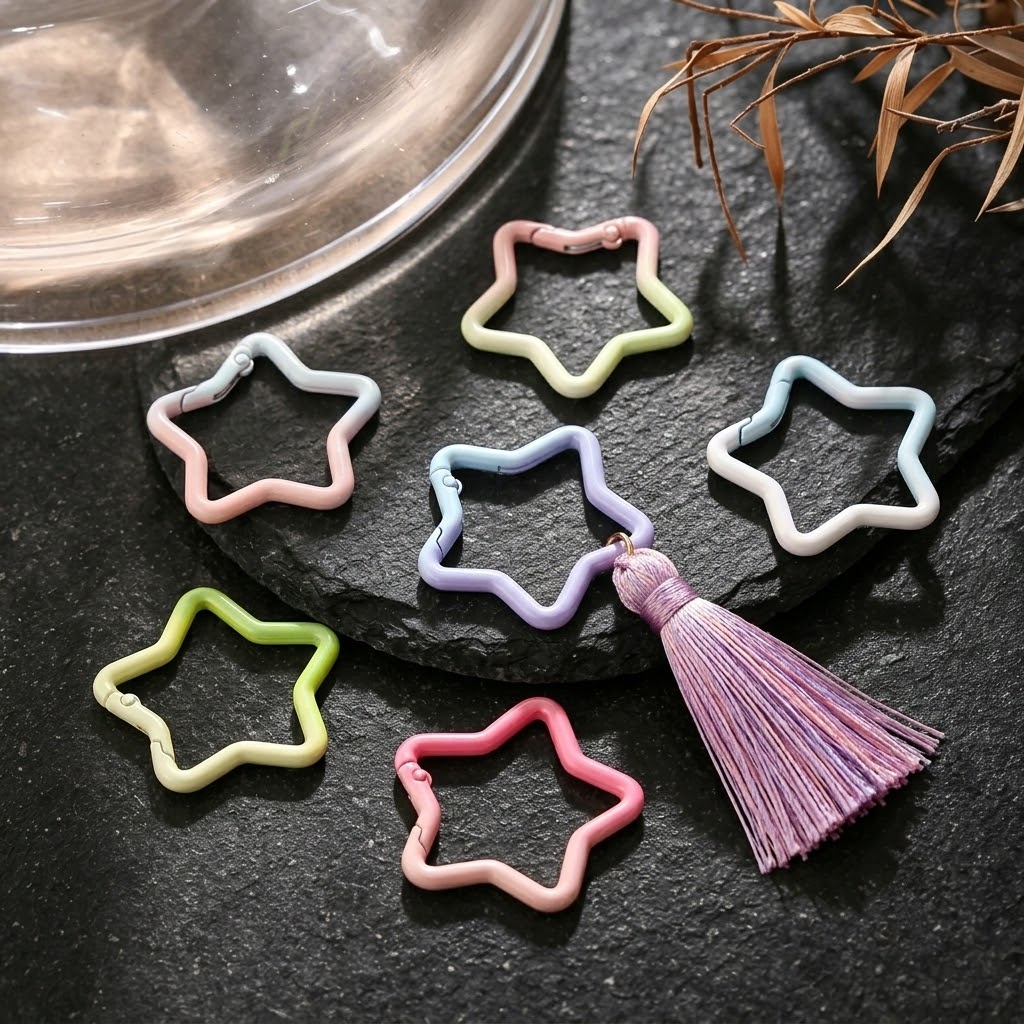 5 Stück Farbverlauf-Sternförmi – Jewelry Making Equipment Bewertung und Preis