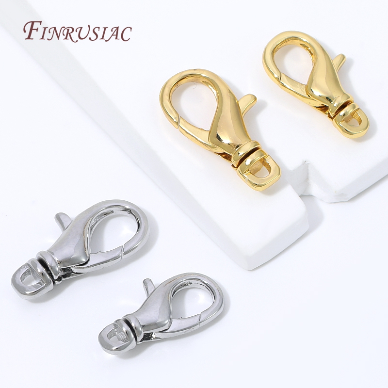 18K vergoldete Karabinerversch – Lobster Clasp Silver Bewertung und Preis